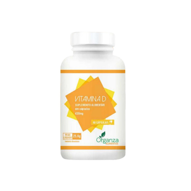 VITAMINA D 60 CAPSULAS - ORGANZA VITAMINA D 60 CAPSULAS - ORGANZA