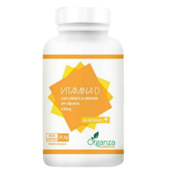 VITAMINA D 60 CAPSULAS - ORGANZA