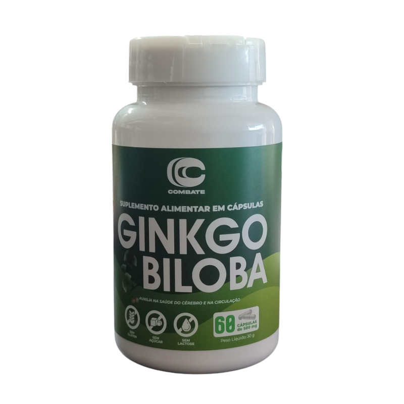 GINKGO BILOBA 60 CAPS - COMBATE GINKGO BILOBA 60 CAPS - COMBATE