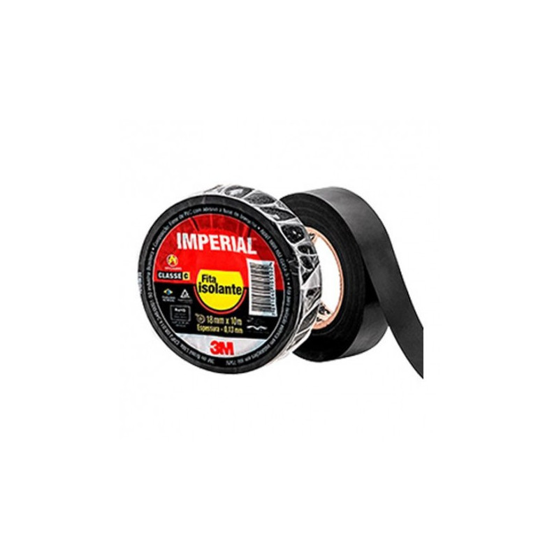 FITA ISOLANTE IMPERIAL SLIM 18MM X 05M 3M FITA ISOLANTE IMPERIAL SLIM 18MM X 05M 3M