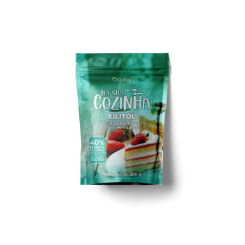 N.S.C - ADOCANTE DIETETICO XILITOL 200 GR ORGANZA DISP 24 UND