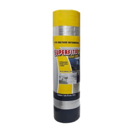 FITA AUTO ADESIVA ALUMINIO 45CM (MANTA ASFALTICA) - METRO
