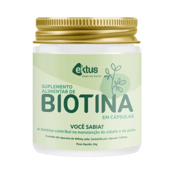 BIOTINA 60 CAPSULAS - EKTUS