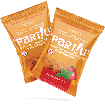 PARTIU - SNACK LIOFILIZADO TOMATE SECO 30 GR - ORGANZA