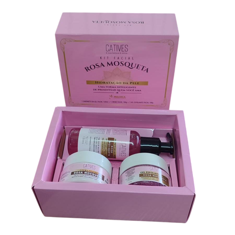 KIT FACIAL ROSA MOSQUETA - MELDICA KIT FACIAL ROSA MOSQUETA - MELDICA