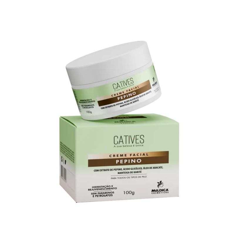 CREME FACIAL PEPINO 100G CAIXA CREME FACIAL PEPINO 100G CAIXA