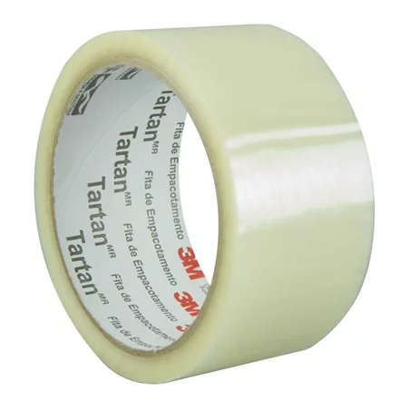 FITA EMBALAGEM 45MMX45M TARTAN TRANSP.(5808 TR)