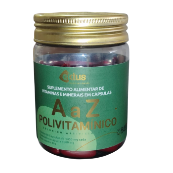 POLIVITAMÍNICO DE A A Z 60 CAPS 1450MG - EKTUS