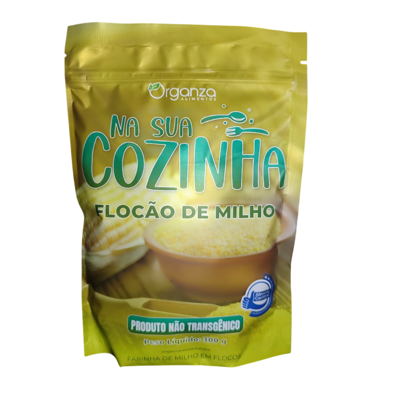 FLOCAO DE MILHO 300G - ORGANZA