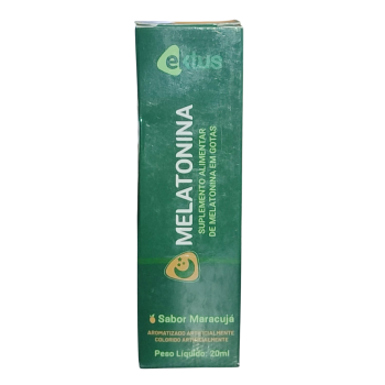 MELATONINA LIQUIDA 20 ML - MARACUJA - EKTUS