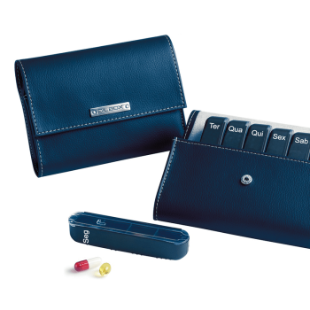 Porta Comprimidos PILBOX Mini Azul