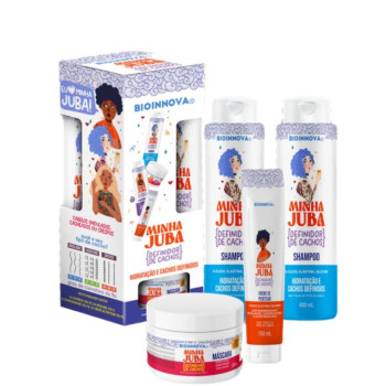 KIT CAPILAR MINHA JUBA 4 ITENS BIOINNOVA