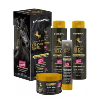 KIT CAPILAR CAVALO DO BRASIL 4 ITENS BIOINNOVA