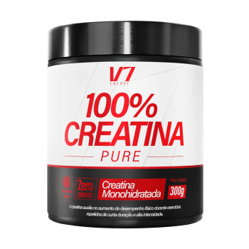 CREATINA MONOHIDRATADA 300G - V7 ENERGY