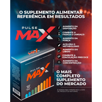 PULSE MAX 30 CAPSULAS