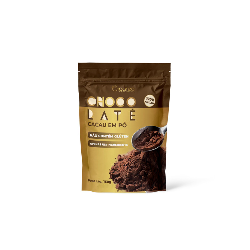 CACAU EM PÓ 100% 150g – CHOCOLATÊ CACAU EM PÓ 100% 150g – CHOCOLATÊ