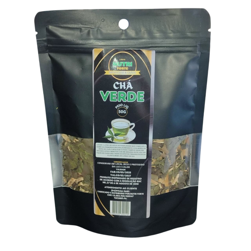 CHA VERDE - NUTRI FORTE CHA VERDE - NUTRI FORTE