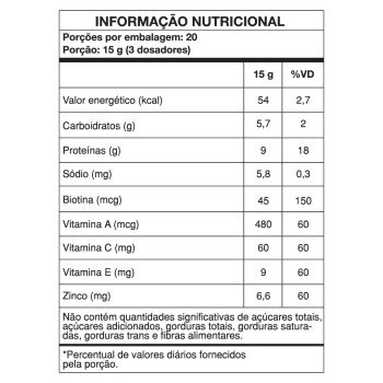 Colágeno Hidrolisado com Biotina, Vitaminas e Minerais 300g - Sabor Limão - VIDEIRA7