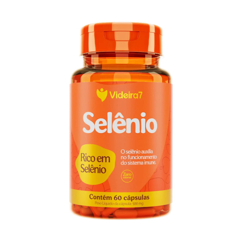 SELÊNIO 162% IDR - 60 CÁPSULAS - VIDEIRA 7 SELÊNIO 162% IDR - 60 CÁPSULAS - VIDEIRA 7