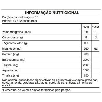 V7 EXTREME FRUTAS VERMELHAS 150G - V7 ENERGY