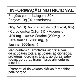 PRE TREINO V7 POWER 300G FRUTAS VERMELHAS VIDEIRA 7