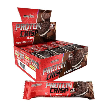 Suplemento Barra Protein Crisp Cookies and Cream 45g
