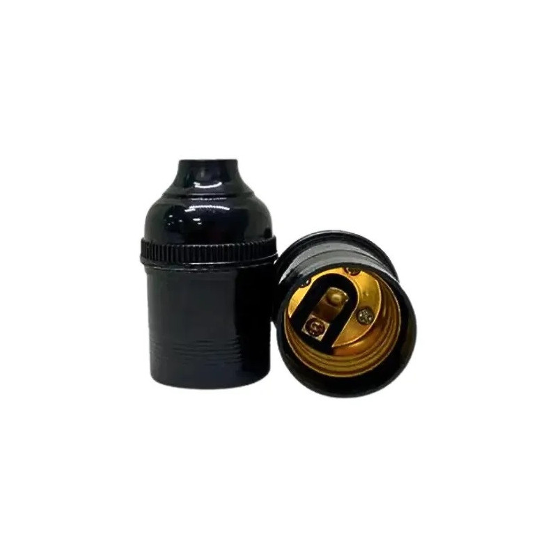 SOQUETE (BOCAL) S/ CHAVE E-27 4A BIVOLT PT DECORLUX SOQUETE (BOCAL) S/ CHAVE E-27 4A BIVOLT PT DECORLUX