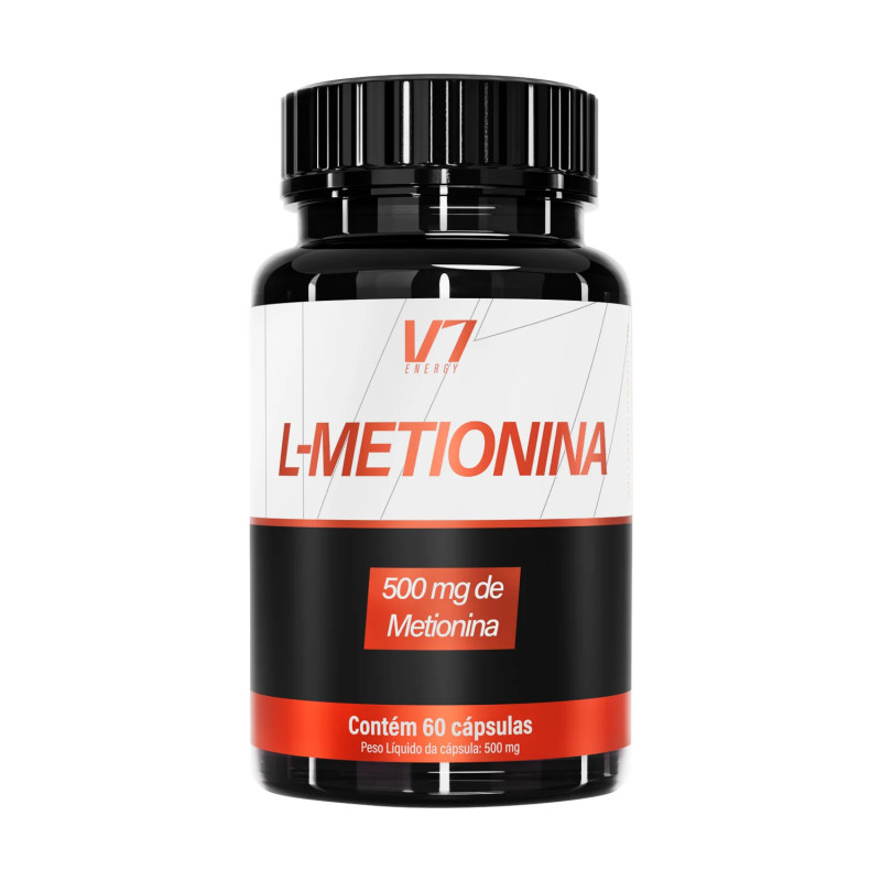 L-METIONINA 500 MG 60 CAPS - V7 ENERGY L-METIONINA 500 MG 60 CAPS - V7 ENERGY