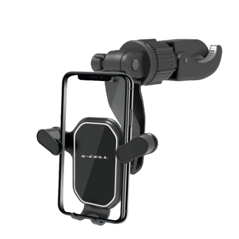 Suporte de Celular para Carro Retrovisor com Rotação em 360° X-Cell - XC-SP-44 Suporte de Celular para Carro Retrovisor com Rotação em 360° X-Cell - XC-SP-44