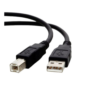 Cabo USB A-Macho - B-Macho 2,0 Metros 2.0 Preto 5+ - 018-1403