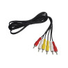 Cabo 3 RCA-Macho - 3 RCA-Macho 1,5M PIX - 018-1210