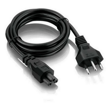 Cabo de Força para Notebook 3 Pinos Mickey 1,50 Metros Preto Next Trading - 3498