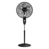Ventilador Coluna Mallory EOLO TS+ 40cm com 3 Velocidades Preto/Grafite 110V