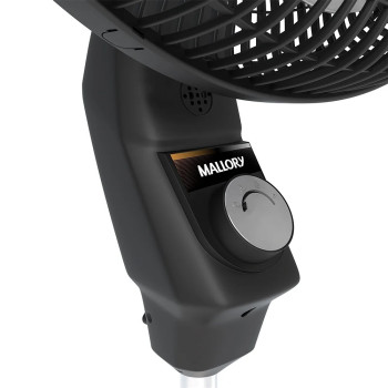 Ventilador Coluna Mallory EOLO TS+ 40cm com 3 Velocidades Preto/Grafite 110V
