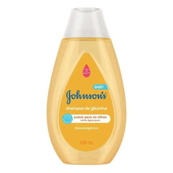Shampoo Johnson's Baby de Glicerina, para Bebê, 200ml