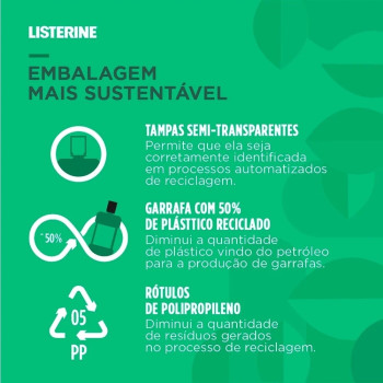 Enxaguante Bucal Listerine Antitártaro 500ml