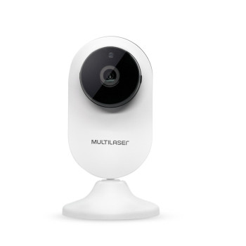 Câmera CFTV Wi-Fi Multilaser SE241 Liv FULL HD 1080p com Áudio e Slot para microSD - Compatível com Alexa e Google Assistant