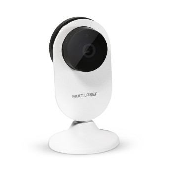 Câmera CFTV Wi-Fi Multilaser SE241 Liv FULL HD 1080p com Áudio e Slot para microSD - Compatível com Alexa e Google Assistant