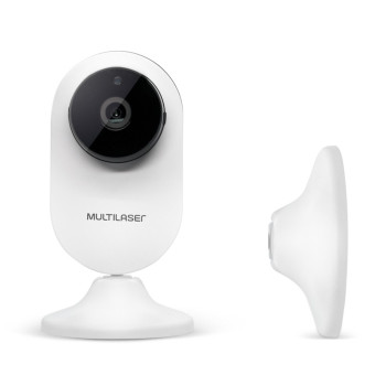 Câmera CFTV Wi-Fi Multilaser SE241 Liv FULL HD 1080p com Áudio e Slot para microSD - Compatível com Alexa e Google Assistant