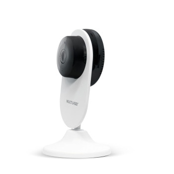 Câmera CFTV Wi-Fi Multilaser SE241 Liv FULL HD 1080p com Áudio e Slot para microSD - Compatível com Alexa e Google Assistant