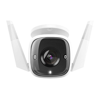 Câmera CFTV Wi-Fi Tp-Link Externa TC65 Tapo 3MP IR30 com Áudio e Slot para microSD - Compatível com Google assistant e Alexa
