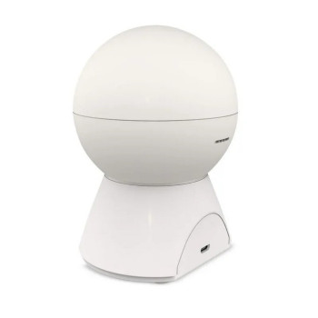 Câmera CFTV Wi-Fi Elgin 48CAMINTPT20 360° Full HD 1080p com Áudio, Armazenamento microSD ou em Nuvem - Compatível com Alexa
