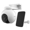 Câmera CFTV IP CS-EB8/SP-R100 4g Mini Speed Dome EB8 4G 2K 3.0MP IR 15m 4,0 mm com Bateria interna Kit com Painel Solar