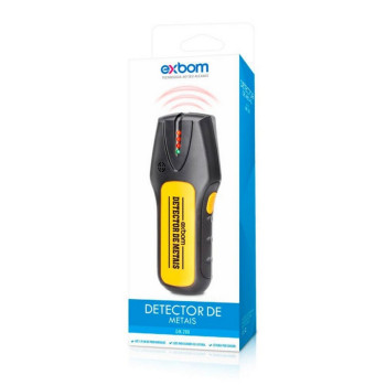 Detector de Metais Digital 3 em 1 Exbom - 03291 DM-200