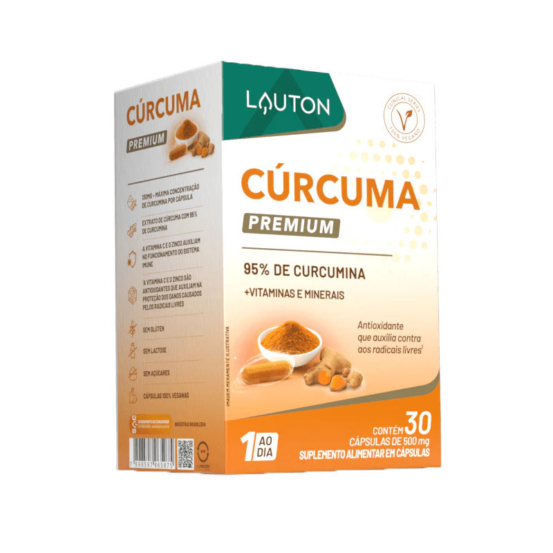 CURCUMA 130MG CURCUMINA CLINICAL SERIES LAUTON 30 CAPS CURCUMA 130MG CURCUMINA CLINICAL SERIES LAUTON 30 CAPS