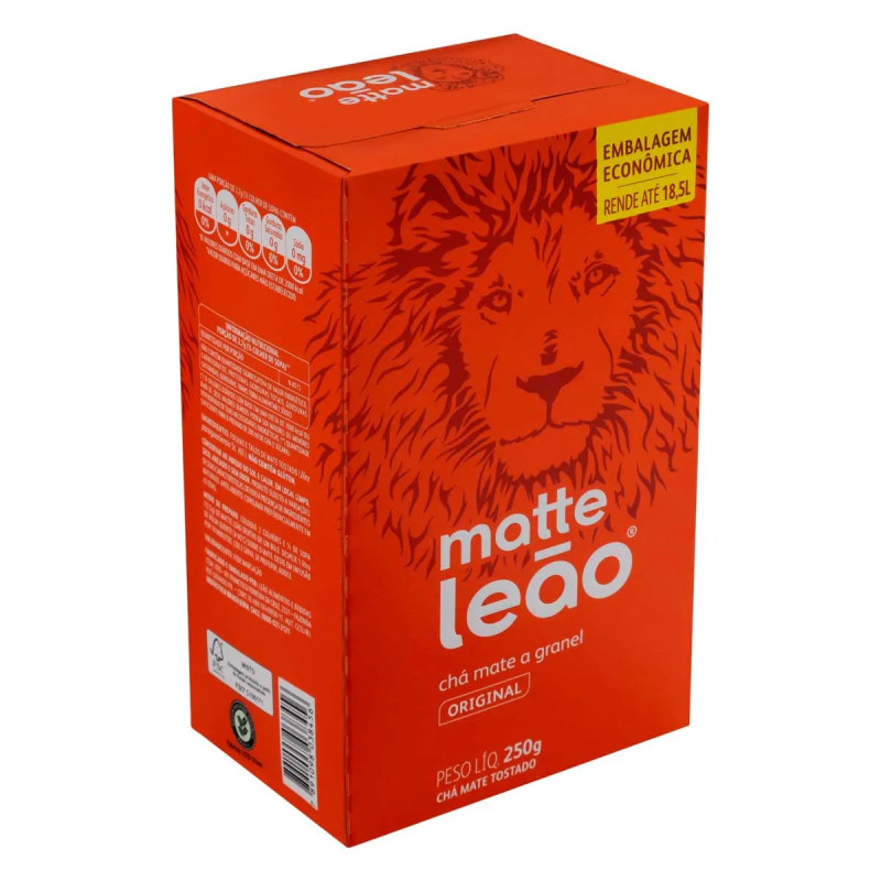 Chá Matte Leão Caixeta com 250g Chá Matte Leão Caixeta com 250g