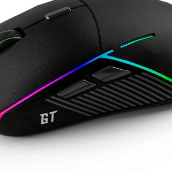 Mouse USB Gamer GOLDENTEC GT Nebula 12800 DPI Preto Led RGB - 63406