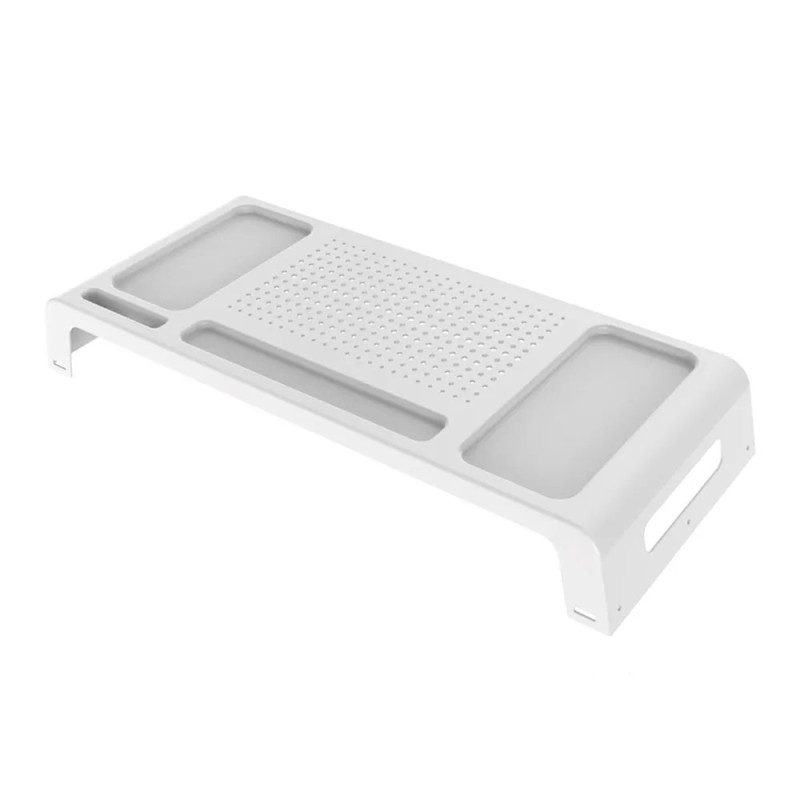 SUPORTE PARA MONITOR E NOTEBOOK PRIME BRANCO MAXCRIL