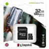 Cartão de Memória Kingston Select Plus 32 GB Micro Classe 10 com Adaptador - SDCS2/32GB