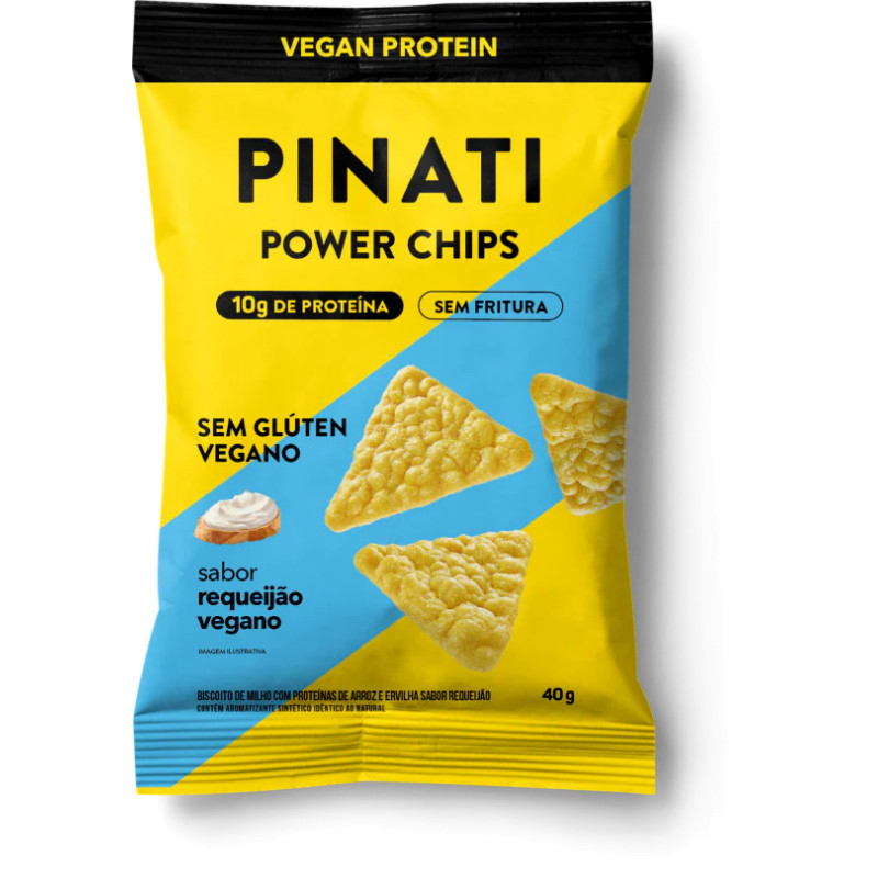 POWER CHIPS REQUEIJÃO CREMOSO 40g POWER CHIPS REQUEIJÃO CREMOSO 40g